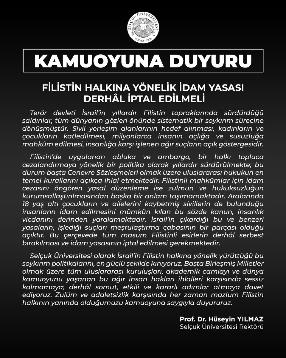 Selçuk Üniversitesi tweet media