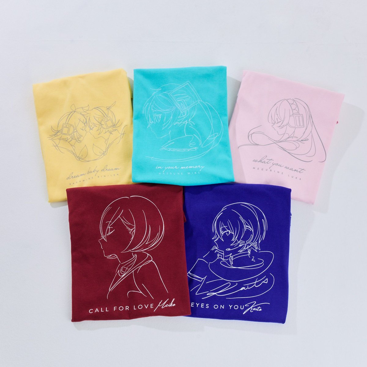 八三さん(<a href="/xxhachisan/">八三</a> )デザインのイラストTシャツにKAITOモデルが登場！
いまなら完売カラー、サイズアイテム全種揃ってます。

※KAITOモデルのみ4月中旬頃お届け予定です。

KAITO🆕
echoecho.thebase.in/items/135865963
初音ミク
echoecho.thebase.in/items/80962953
鏡音リン・レン
echoecho.thebase.in/items/102564226
巡音ルカ