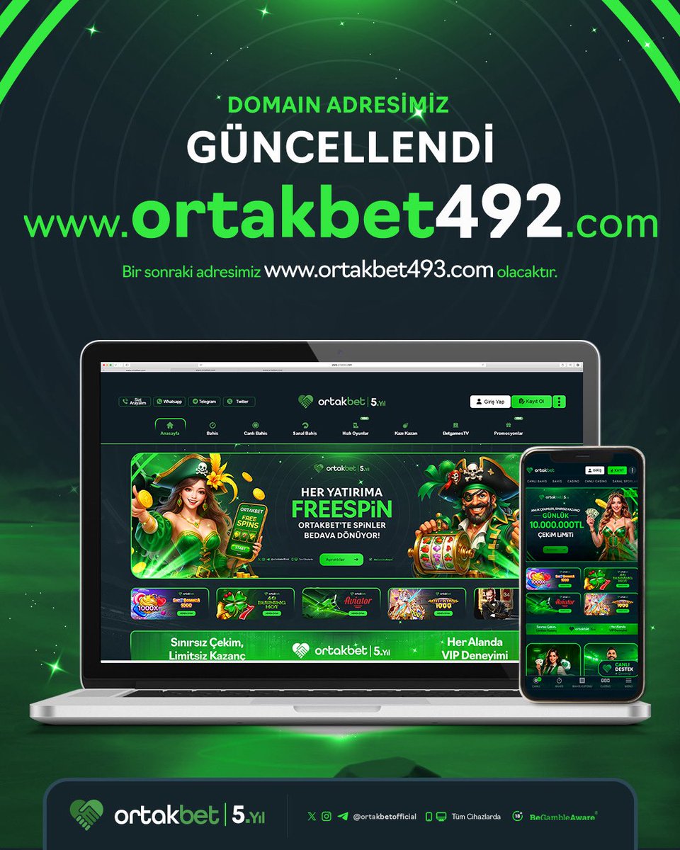 🎯 DOMAIN ADRESİMİZ GÜNCELLENDİ!
Yeni giriş adresimiz belli oldu:
💚 ortakbet492.com

🎯 Takipte kal, sıradaki adresimiz:
💚 ortakbet4923.com

⏱️ Hemen giriş yap, avantajları kaçırma!
📱 Tüm cihazlardan sorunsuz erişim