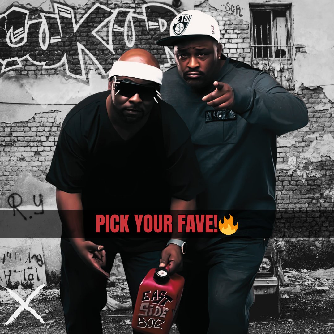 eastsideboyzATL's tweet image. 🎵 Hey, East Side Boyz Nation! Which track gets your vote—‘Get Em’ or ‘GETTEM’? Drop your favorite in the comments!

#Poll #NextSingle #EastsideBoyz #GetEm #GETTEM #FanVote #MusicRelease #DecideTheTrack #CrunkMusic #SouthernHipHop #BluePieRecords