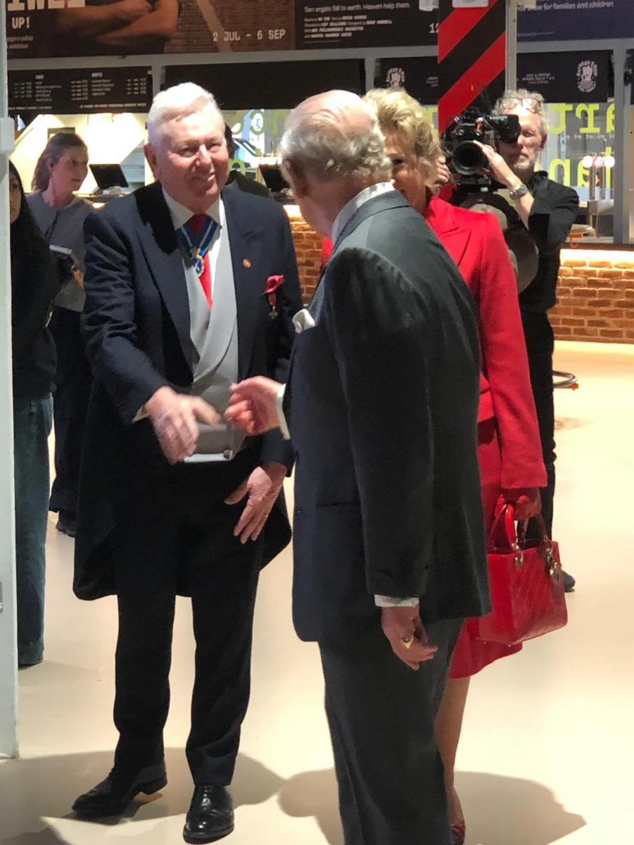 HighSheriffGM's tweet photo. On Monday, 16 March, I had the honour of welcoming dignitaries for a visit by King Charles III to Aviva Studios. Joined by civic leaders and partners for a proud moment in Manchester. https://t.co/QOYdyXQCaX