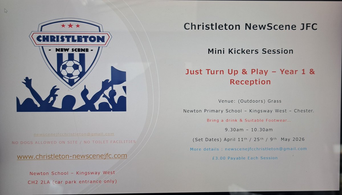Christleton NewScene tweet media
