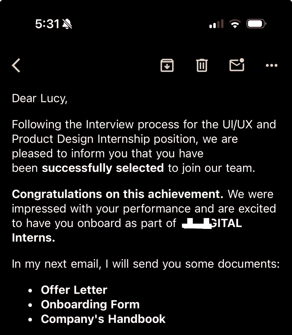ui_dzn's tweet image. Starting my day as a product design intern at a Digital company. 
Focused on learning, improving, and getting better every day. 🎯