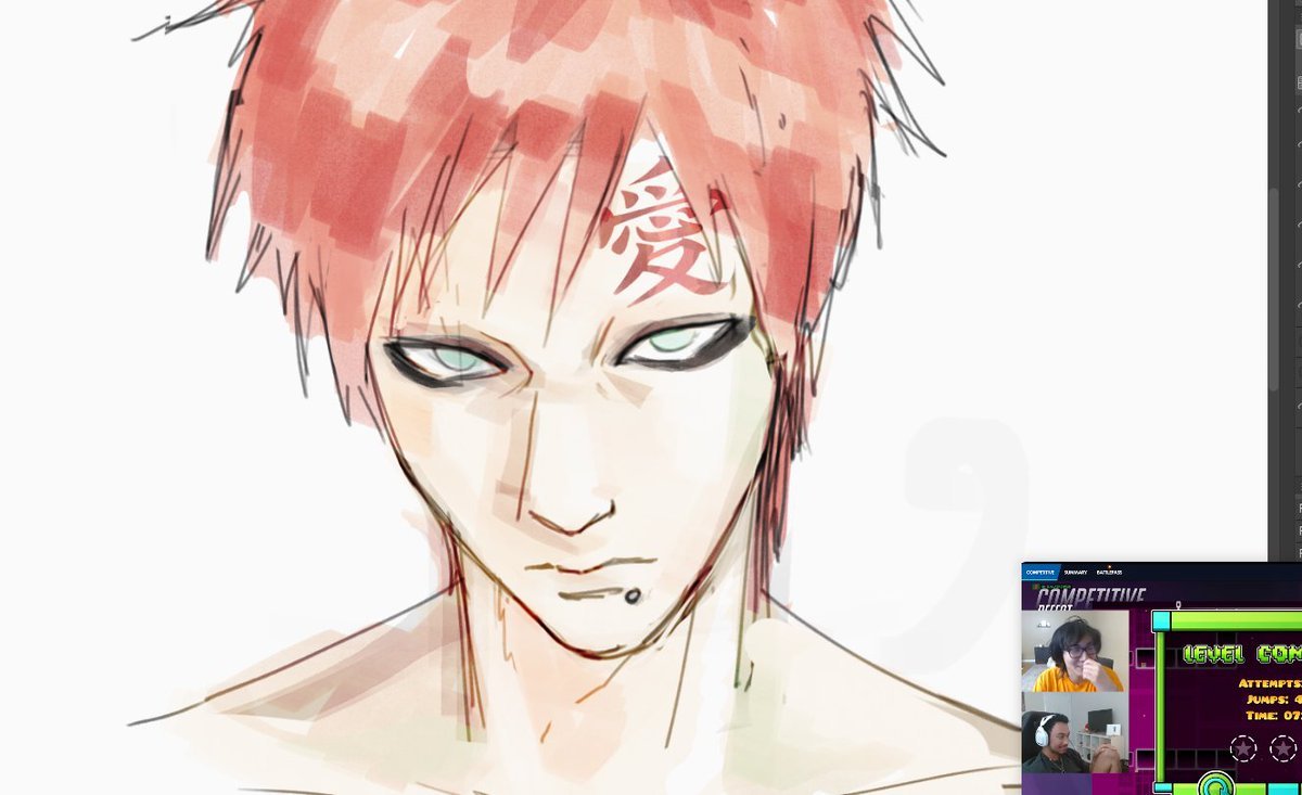 #galee #gaara #rocklee