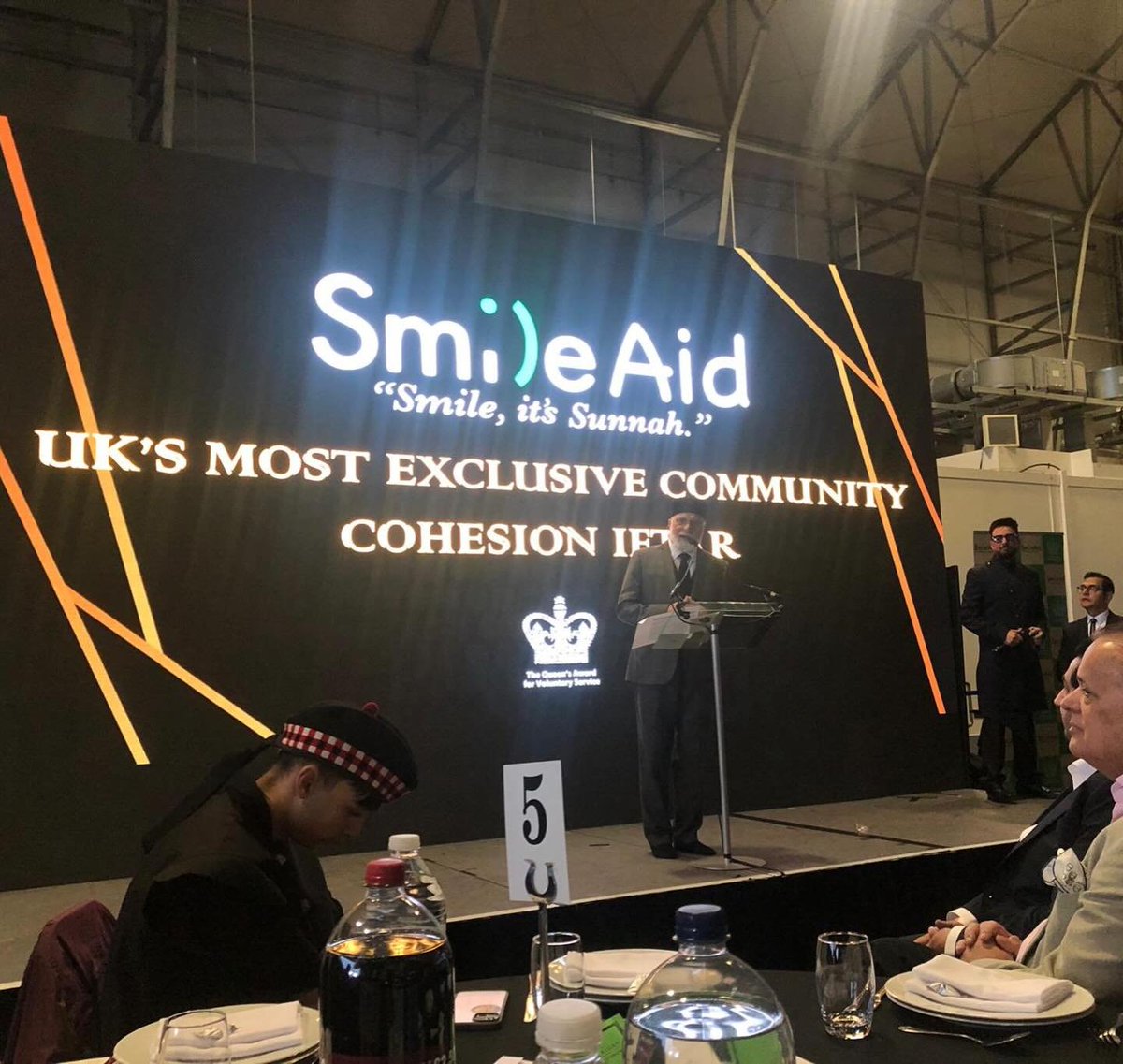 HighSheriffGM's tweet photo. On the 7th March, I attended the Smile Aid Community Cohesion Iftar Gala Dinner. This exclusive event was held in the impressive Concord Conference Centre and brought together many civic leaders, faith representatives and residents to promote unity. https://t.co/kNYUeF3JvX