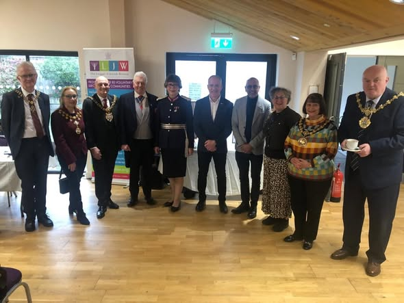 HighSheriffGM's tweet photo. Later on the 16th March, I attended the League of Jewish  Women’s AGM  at the Stenecourt Synagogue. Along with my wife Judith, we heard the reports of the excellent work carried out by this organisation in the community over the past year. https://t.co/rGZCf3b3Wr