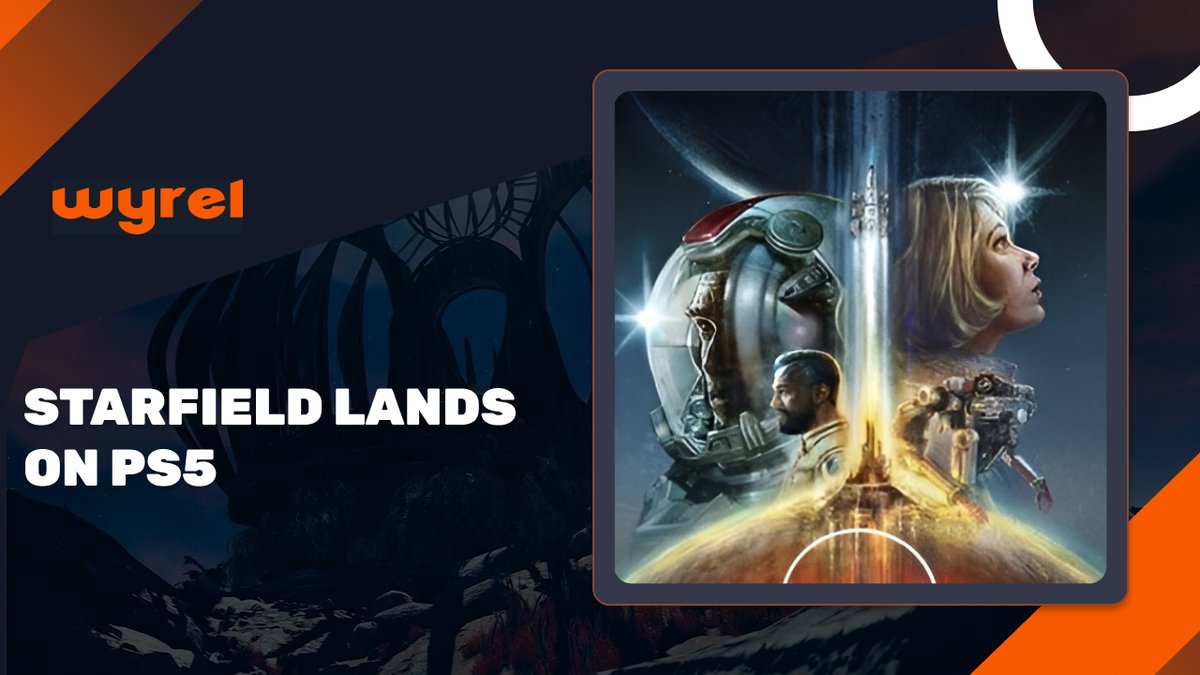 wyrel_com's tweet photo. Starfield lands on PS5! 🚀🌌
🎮 DualSense: Feel every grav-jump. 🏎️ Free Lanes: The REV-8 vehicle is here! 🗺️ Overhaul: Better maps &amp; dense exploration. 🎬 Lore: New Terran Armada animated DLC.
The galaxy just got a whole lot bigger. 🪐✨
#Starfield #PS5 #Bethesda #Gaming https://t.co/Nuo7s8PWxq
