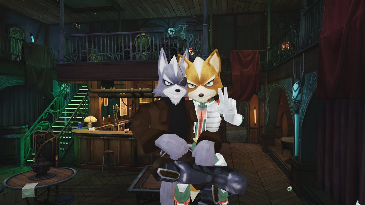 ThatWelshWolf's tweet photo. oh my foxy how the stars give way for us no matter the body, shape, time or place I will always love you and that is why you are mine #starfox @Mooncake0224  love you dearly my little star fox😘💋 https://t.co/O9KiriR2V4