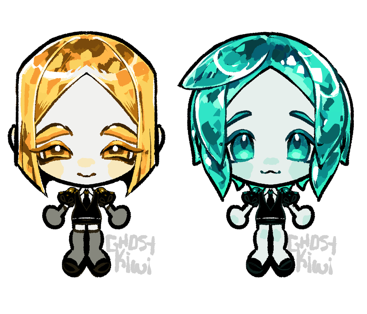 😣 my faves, should i make more of them? #宝石の国 #housekinokuni