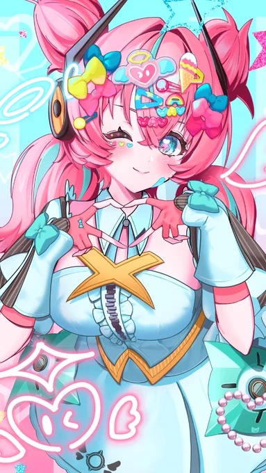 デコデコ アリア #妄想エンジェル #ゼンゼロ