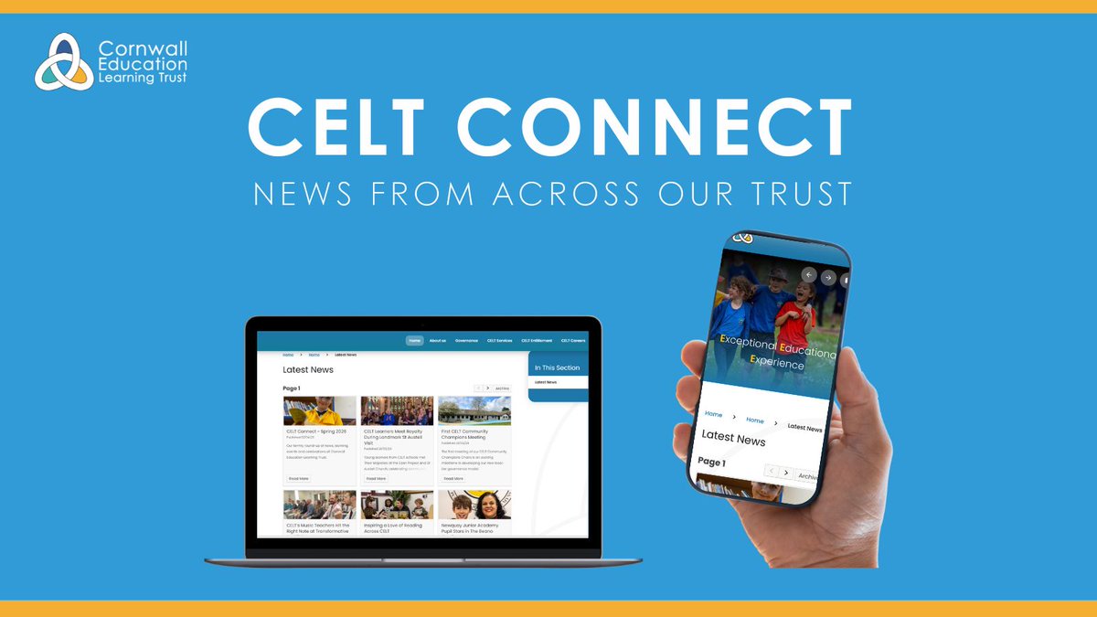 Cornwall Education Learning Trust tweet media
