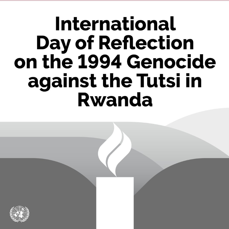 UNOAU_'s tweet image. As we honour the more than 1 million victims of the 1994 genocide against the Tutsi in Rwanda, we remember &amp;amp; renew our commitment to #NeverAgain.  Read @UN SG’s message on 7 April 2026: shorturl.at/TckBx 

#Kwibuka32