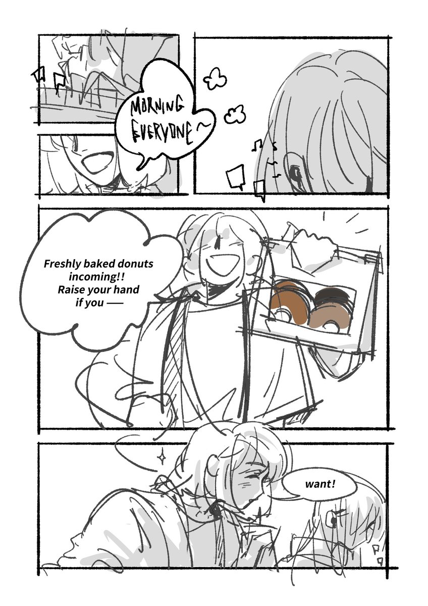 ufuoon's tweet photo. #original 
#comics for practice
1-4page

*The dialogue was translated using a translator and may not be entirely accurate. https://t.co/Mgt1Dumtci