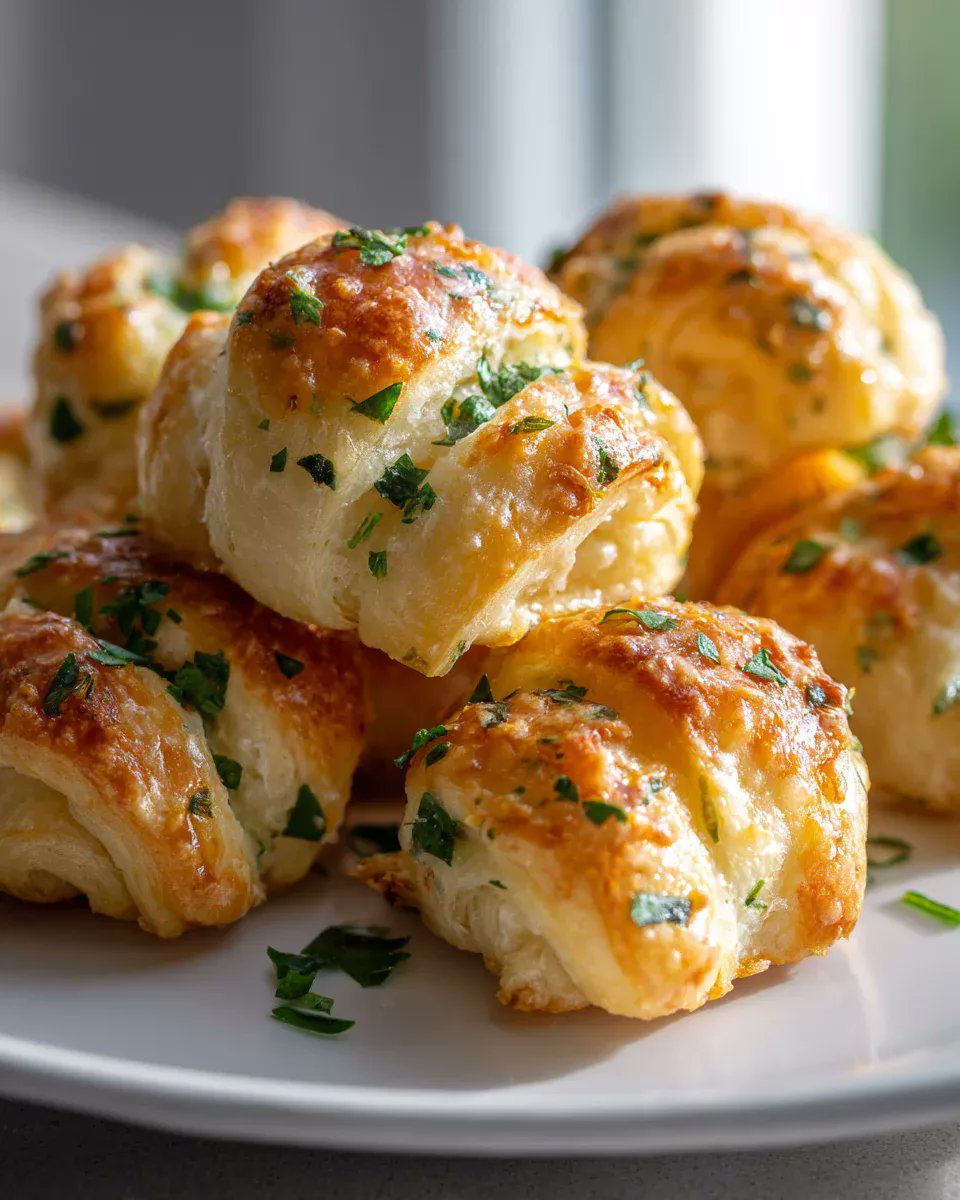 foodiedream's tweet photo. Parmesan and herb crescent roll bites 
https://t.co/pfQC7YJMup https://t.co/qQH7NBg9vC