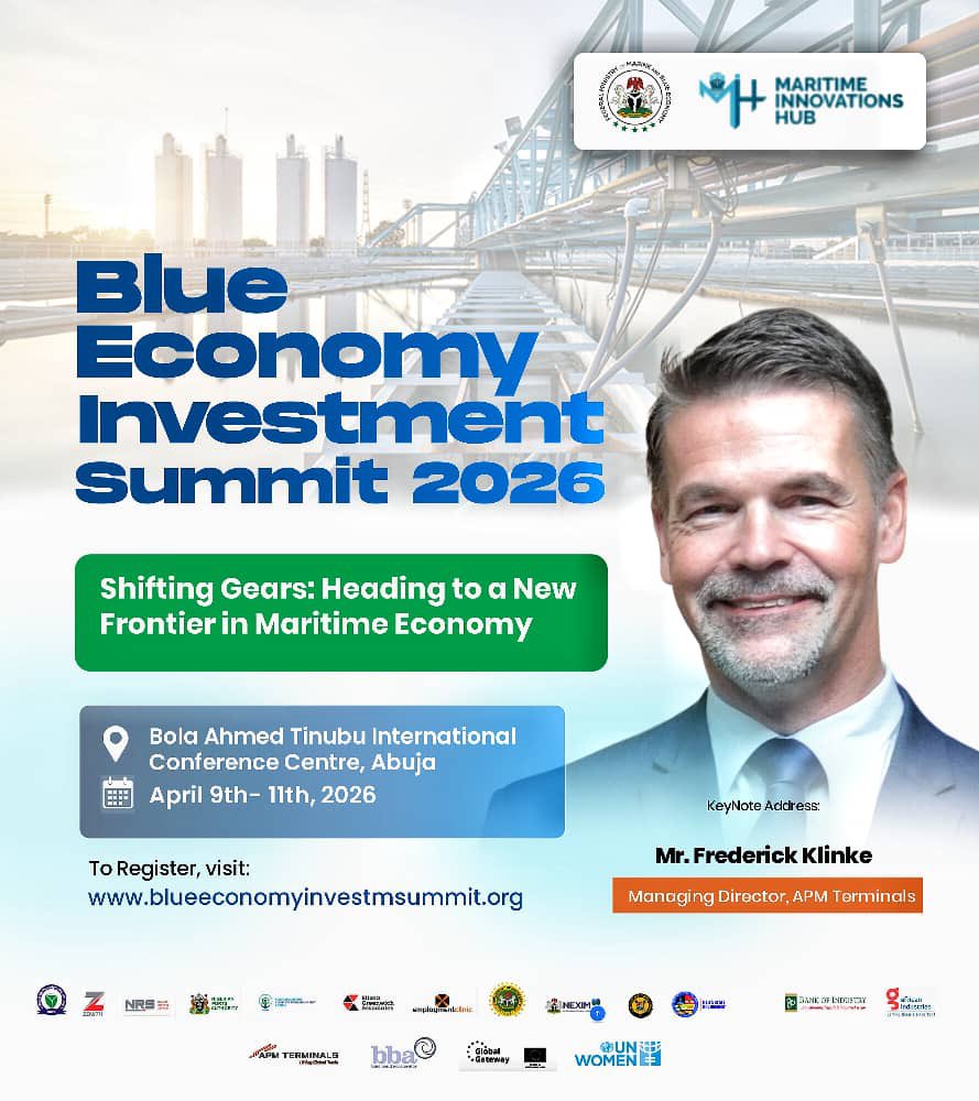 PBATMediaCentre's tweet photo. According to the Chief Executive Officer of Maritime Innovation Hub & Convener of the #BlueEconomySummit, Nigeria stands at the threshold of a trillion-dollar blue economy opportunity, offering investors a timely entry point into a rapidly emerging sector.

With our strategic position as West Africa’s maritime hub, Nigeria is at  advantage to dominate this sector. 

From maritime transport to fisheries, aquaculture, shipbuilding, offshore energy, tourism, and marine biotechnology, the opportunity is enormous but still largely untapped.

Global capital is already shifting toward sustainable ocean resources, aligned with SDG 14 (Life Below Water). 

The key question is simple; 

Will you be part of this shift, or will you watch from the sidelines?

The Blue Economy Investment Summit is where decisions are made, partnerships are formed, and the future takes shape.

Join Nigeria’s next big economy.

🔗 Secure your spot now: https://t.co/ynxsa1jGvM

🔗Apply for the Maritime Conversion Program (for non-investors): https://t.co/AdMsWiPO8I