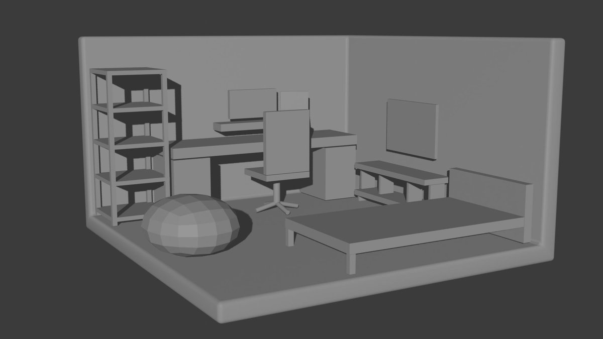 Anuj_0720's tweet photo. π RoomFolio β Project Start
Started working on a new project.
Building a 3D room environment in Blender π
This will be used for an interactive portfolio.
Very early progress β still modeling the room.
#threejsJourney #blender #blender3d #b3d #threejs #3droom https://t.co/IeyZGjmyIj