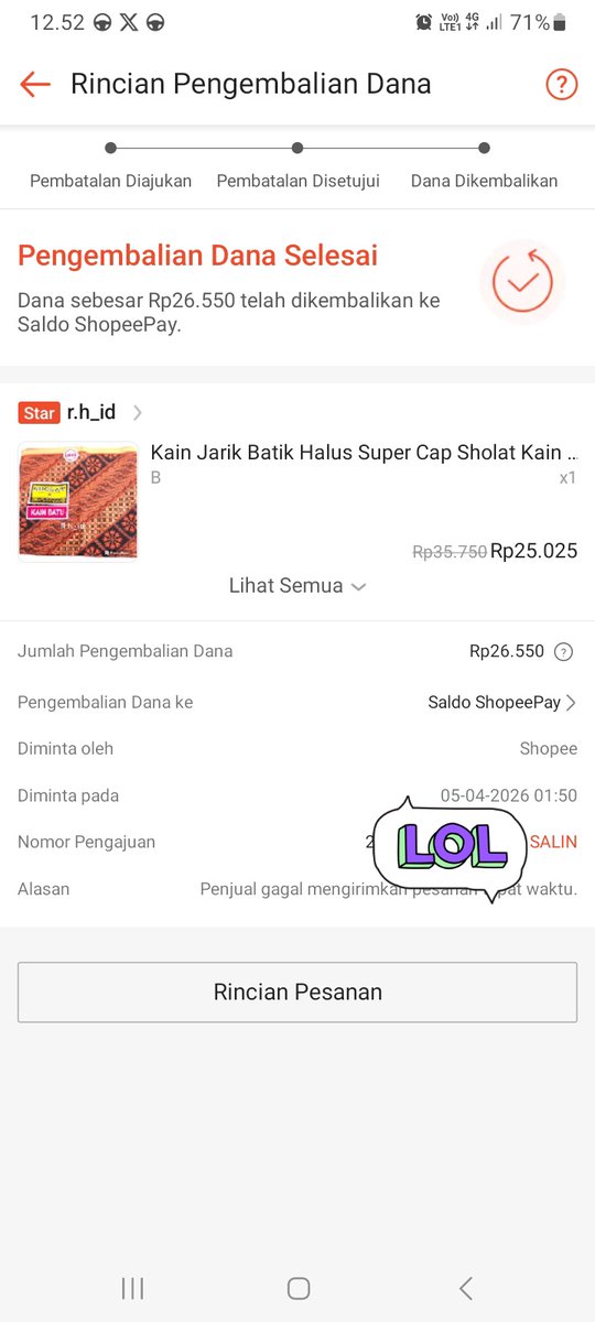 Gilang_kadut's tweet photo. @STARGIRLLLL9 @xkode06 Skrg co di oren berasa gacha. Was was dalem hati "semoga barang diterima keadaan normal gak ada drama". Jadi bikin males warwerwor lagi huhu https://t.co/UklqiPdLwO