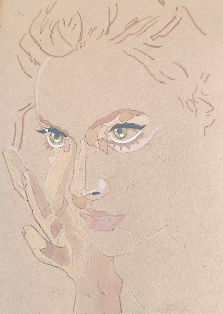 jiienik's tweet photo. Ma peinture 
#arttherapy https://t.co/xmsAVffMRd