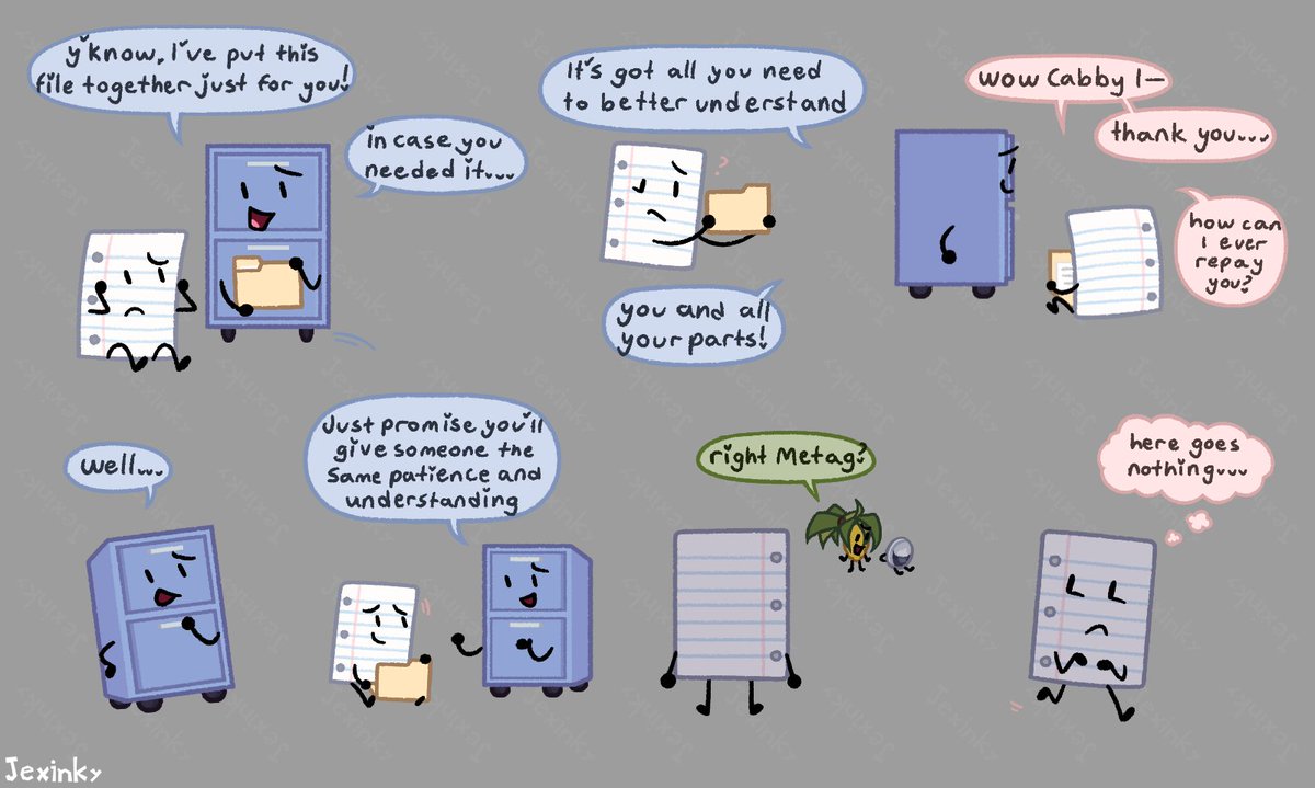 jexinky's tweet image. In honour of Paper coming back in the remaster!
#inanimateinsanity