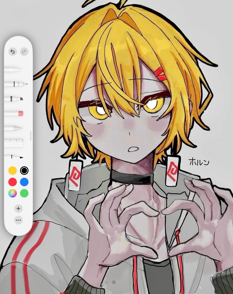 cir4_9's tweet photo. 別界隈失礼！
初描きホルンさん🫶

#夢連のアトリエ https://t.co/QzeXDUbyYM