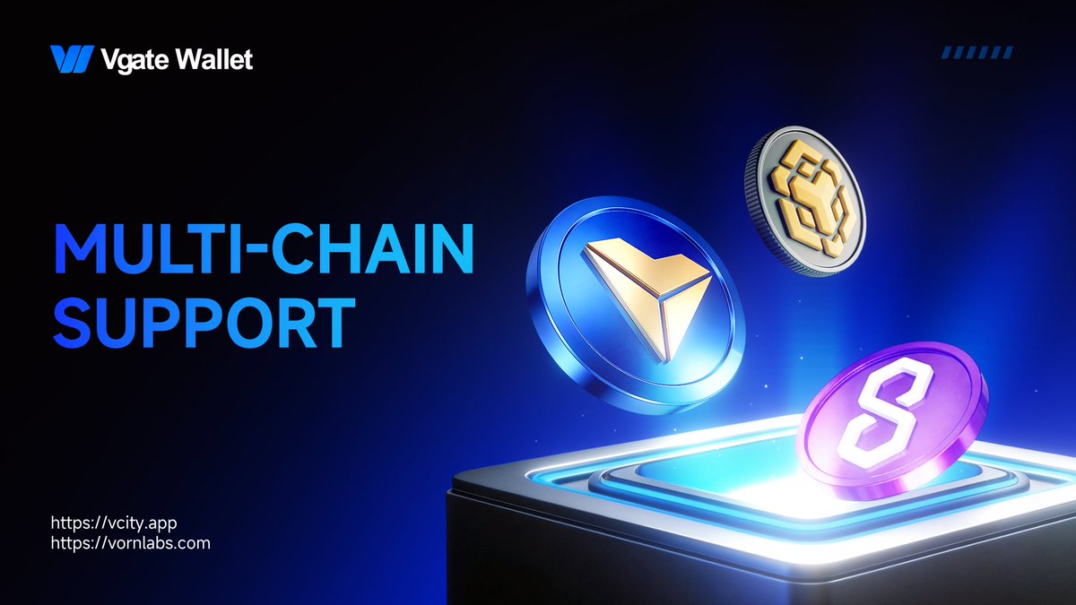 syp550975's tweet photo. @narendramodi @BJP4Bengal ❓Which blockchain networks does Vgate Wallet support?
✨Vgate Wallet supports major chains such as Vcitychain, BNB Chain, and Polygon, with more networks to be added in the future. https://t.co/EDI7OKv53x
