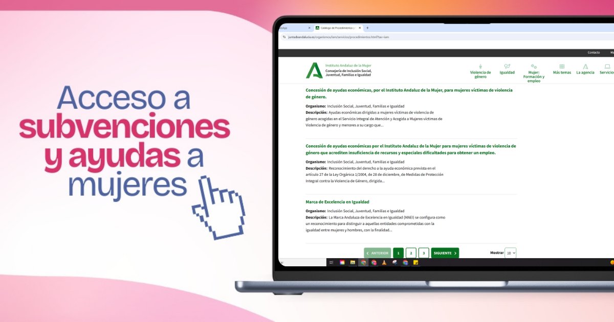 Instituto Andaluz de la Mujer tweet media