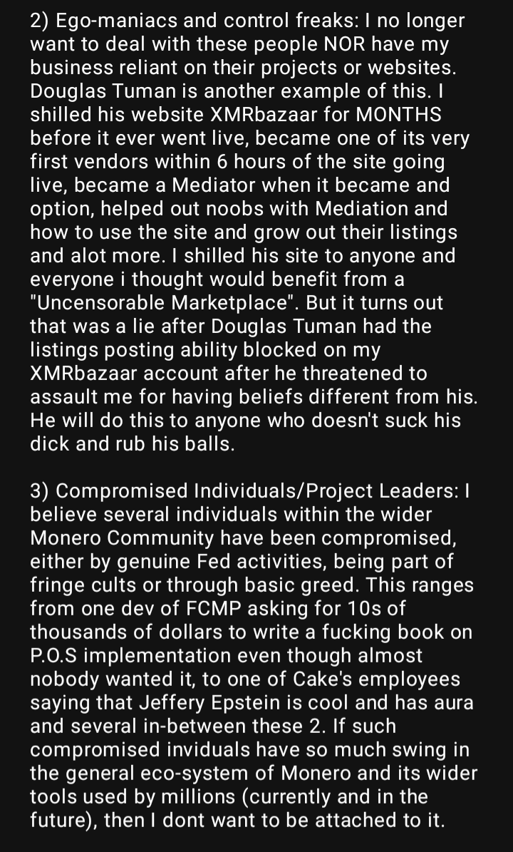 TMaker117's tweet photo. Announcement regarding my business 👇
#Monero #xmr https://t.co/fNmgvx3x0j