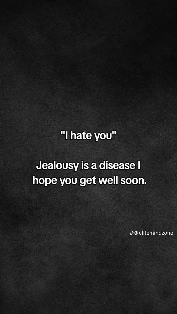 TVPOOV's tweet photo. 6/7

"I hate you"

Jealousy is a disease I hope you get well soon. https://t.co/AGHfrcD8Y8