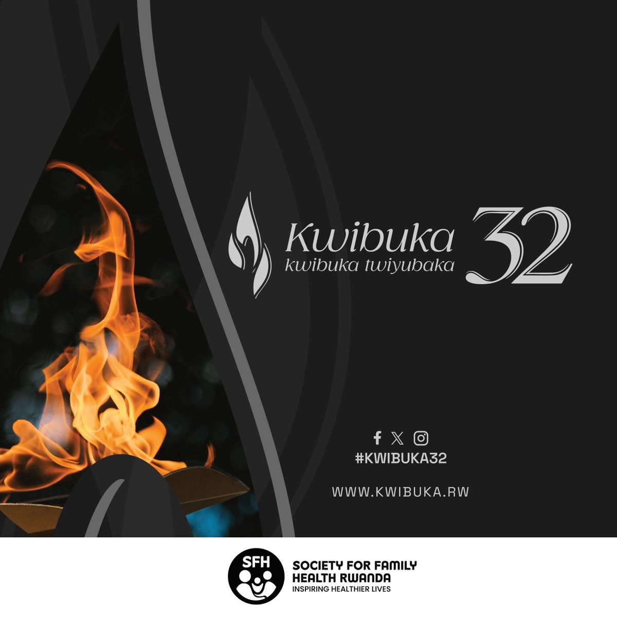 sfhRwanda's tweet photo. 🇷🇼 SFH yifatanyije n'Abanyarwanda n'isi yose, twibuka ku nshuro ya 32 Jenoside yakorewe Abatutsi mu 1994. 

🕊️ Twibuke twiyubaka.  #Kwibuka32

———————————————  

SFH joins all #Rwandans and the rest of the world to commemorate the 32nd anniversary of the 1994 Genocide against the Tutsi. 

🕊️ Remember - Unite - Renew  #Kwibuka32