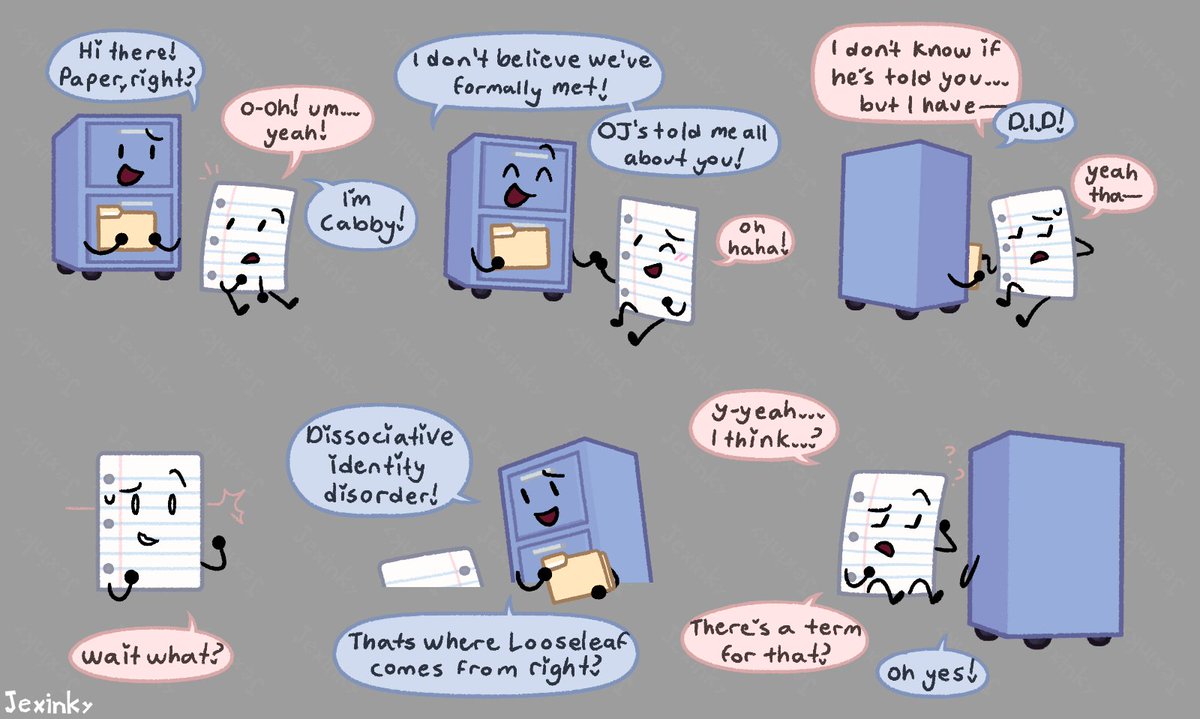 jexinky's tweet image. In honour of Paper coming back in the remaster!
#inanimateinsanity