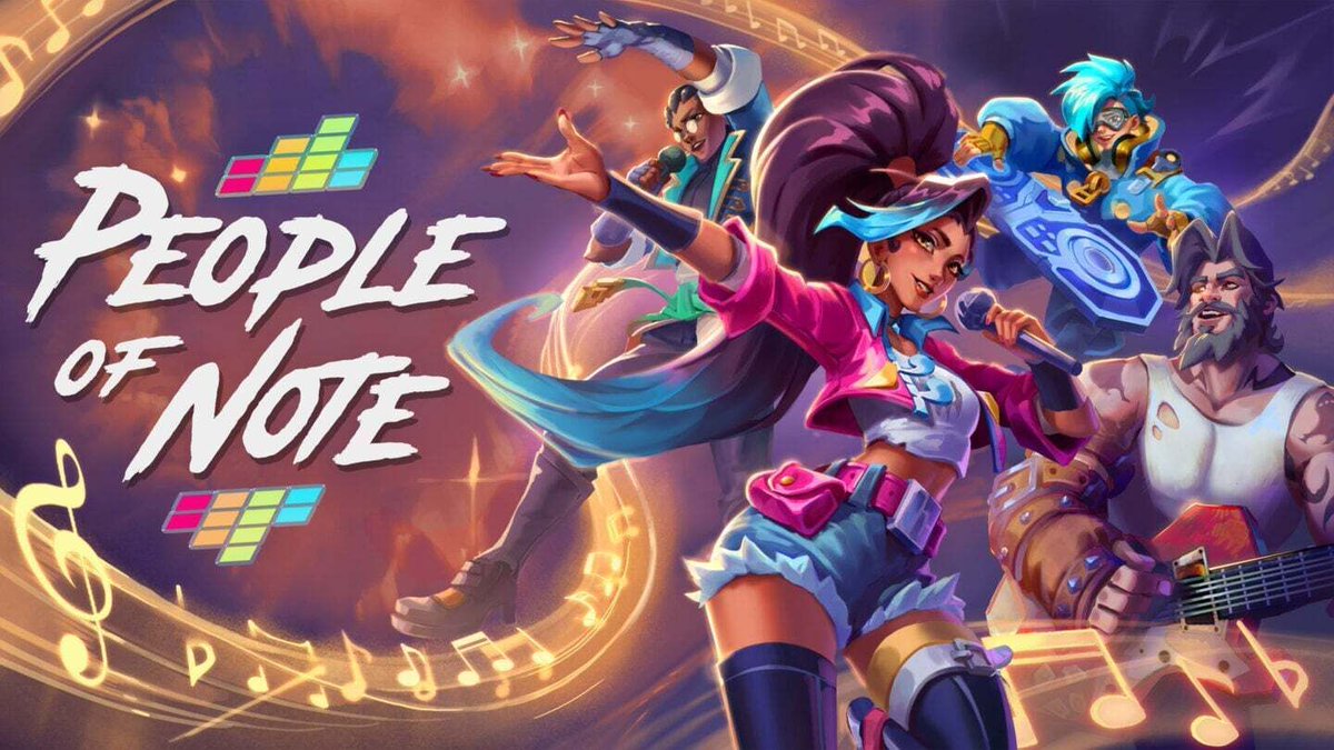lovelyindies's tweet image. People of Note - @IridiumStudios 
Hoy disponible en PC | PS5 | XBXS | NS2

Juego de rol musical por turnos, deberás ayudar a Cadence a reunir a un grupo de músicos y alcanzar el estrellato. Aquí los combates por turnos son muy distintos: cada batalla es una actuación musical.