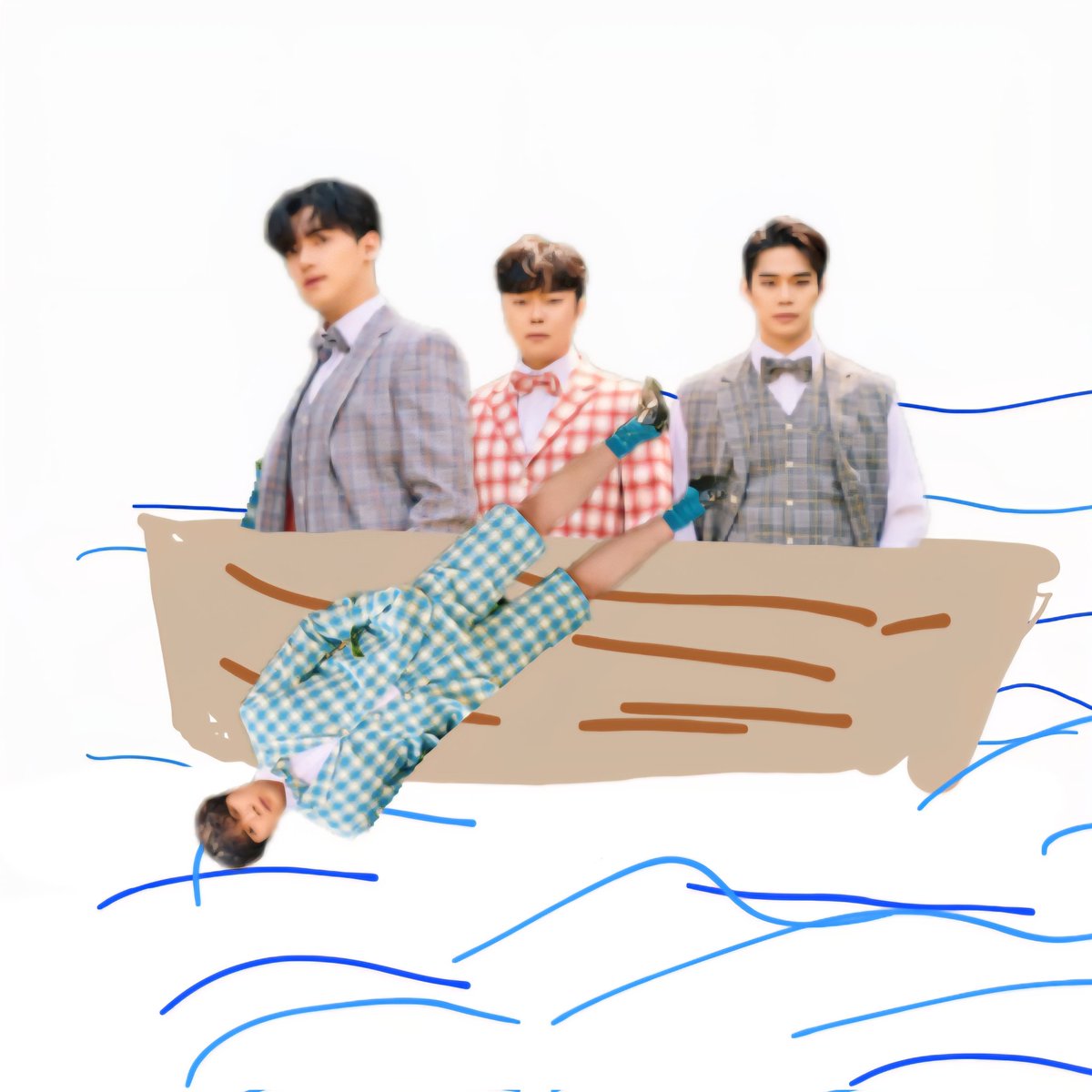 "손에 쥔 노"

미안하다..