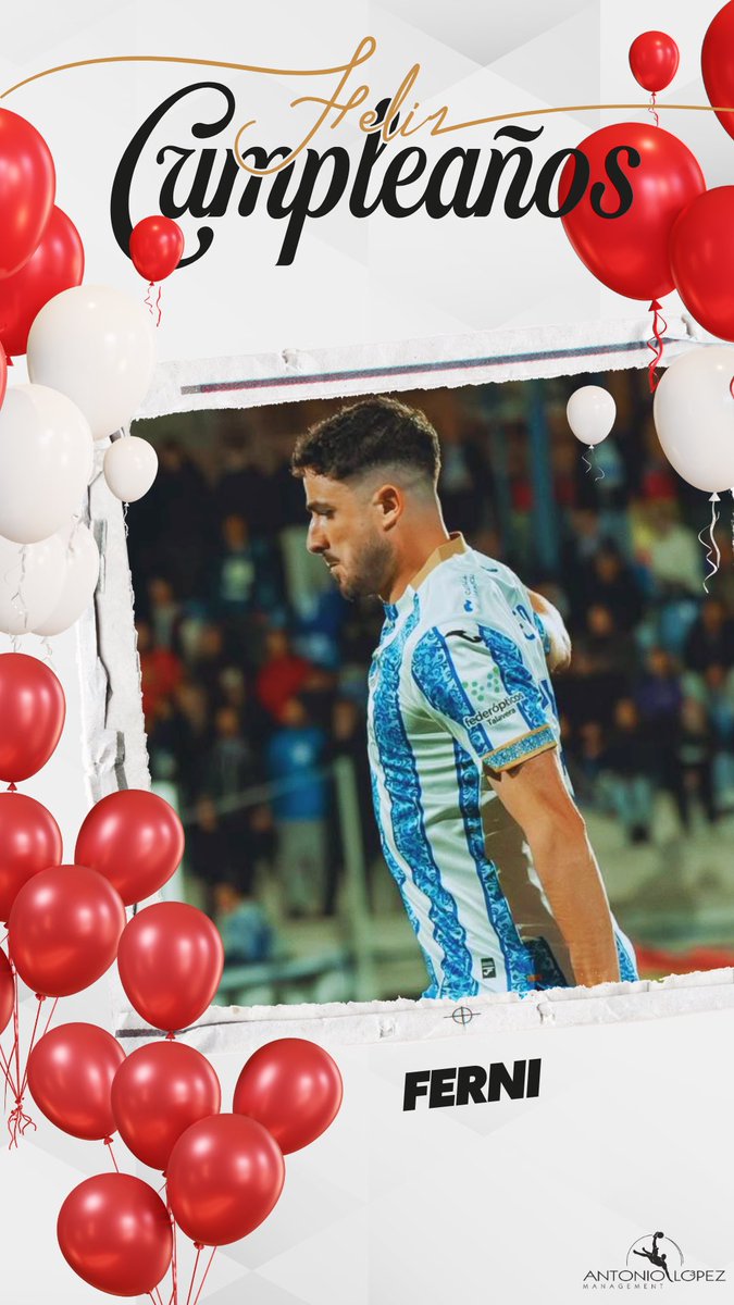 antoniolopezmng's tweet photo. 🎂 ¡¡Feliz Cumpleaños @Rubenfer8!! 

Nuestro jugador está de celebración 🚀

🥳 ¡Lo mejor está por llegar!

#FamilyAL https://t.co/XyDQFlZvGk