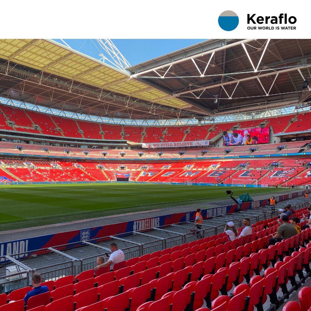 Keraflo's tweet photo. ⚽️ Wembley Stadium relies on Keraflo’s Aylesbury K Type Valve System to manage huge half-time demand—feeding 2,600+ toilets from 3 x 740,000L tanks. High flow, no dribble, less water hammer &amp; lower Legionella risk.

#Keraflo #WaterManagement #WaterEfficiency https://t.co/fpi7mg0aXq