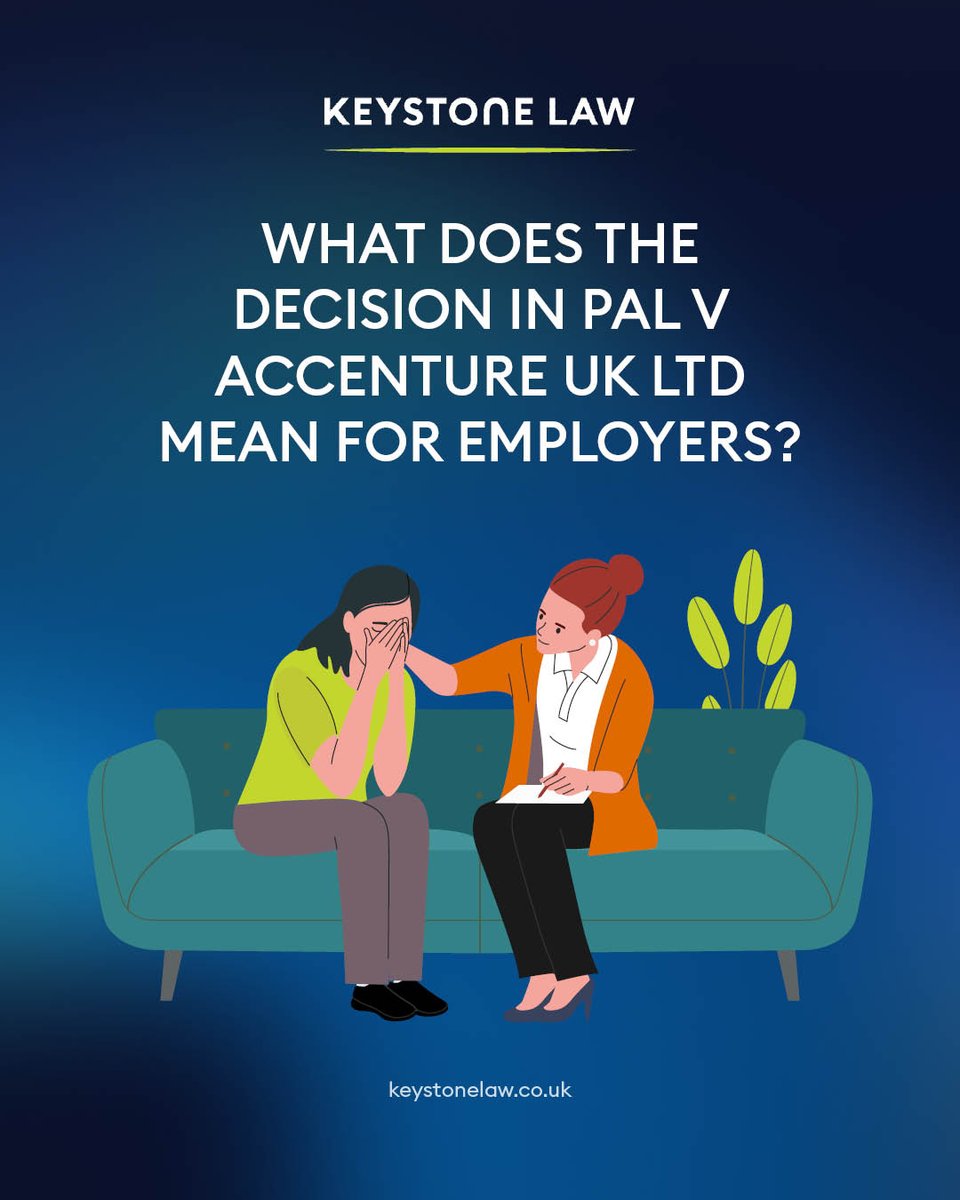 Keystone_Law's tweet image. Our #UKemplaw experts Emma Clark and Imogen Dale consider what recent case law means for employers managing long-term health conditions in the workplace. Read more: ow.ly/NN6t50YCoxI