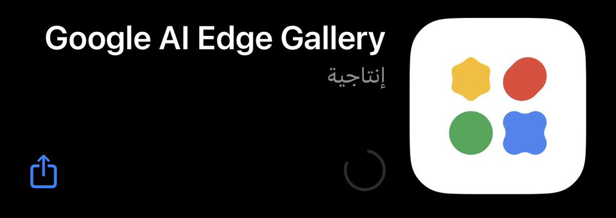 Abdullah_Ops1's tweet image. تبغى تشغّل Gemma 4 على جوالك مباشرة؟
بدون سيرفر، وبدون إنترنت، ويشتغل offline 👇

1️⃣ نزّل تطبيق Google AI Edge Gallery
على الآيفون من App Store
وعلى الأندرويد من المتجر

2️⃣ افتح التطبيق
وادخل على قسم الشات AI CHAT
وابحث عن Gemma 4

3️⃣ بتلقى أكثر من حجم للموديل
اختر الحجم المناسب