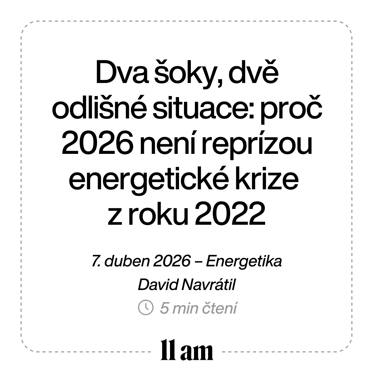 11am - Newsletter pro klíčová rozhodnutí tweet media