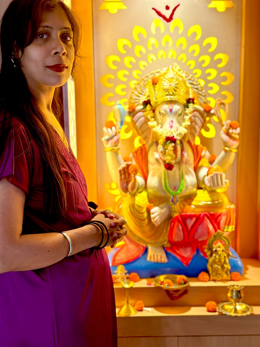 Ganpati Bappa Morya! Welcome home🏡🕉️
