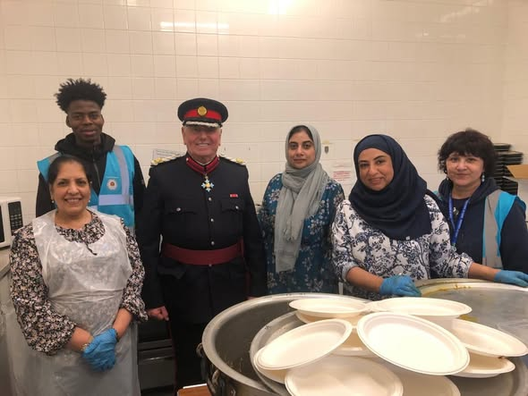 HighSheriffGM's tweet photo. On the 19th March, I attended the Iftar Dinner held by the Army of Kindness Charity at St. Andrew's Church in Rochdale. This charity provides a weekly meal for the needy and homeless. A wonderful example of so many volunteers giving up their time and food to those in need! https://t.co/XzLDcYdAGV