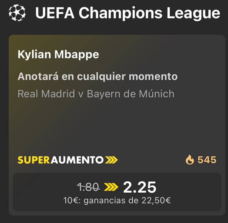 Porros hechos apuesta tweet media