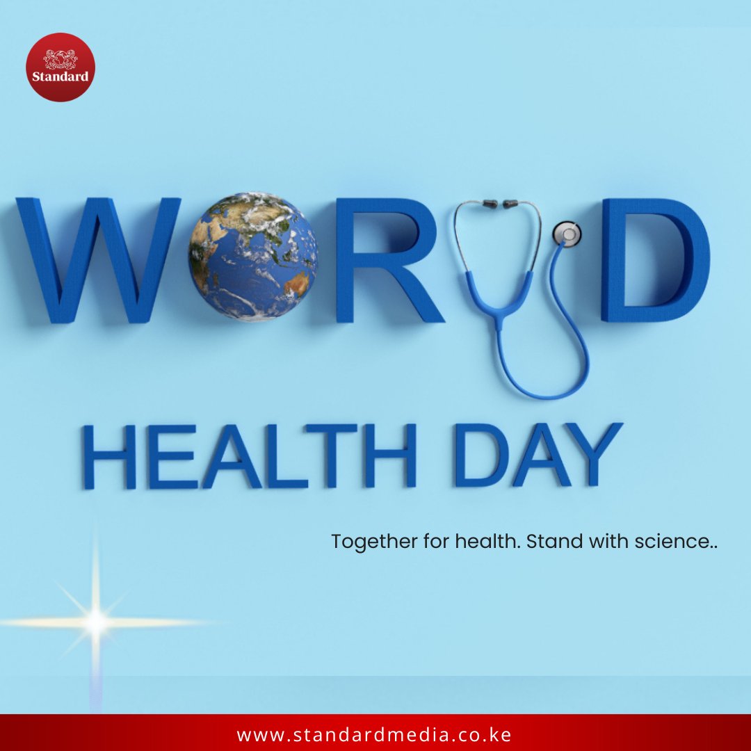 StandardKenya's tweet photo. Our health is our greatest wealth.
What healthy habit have you committed to this year?

#WorldHealthDay #SDEngagements https://t.co/qtigxBEhzW