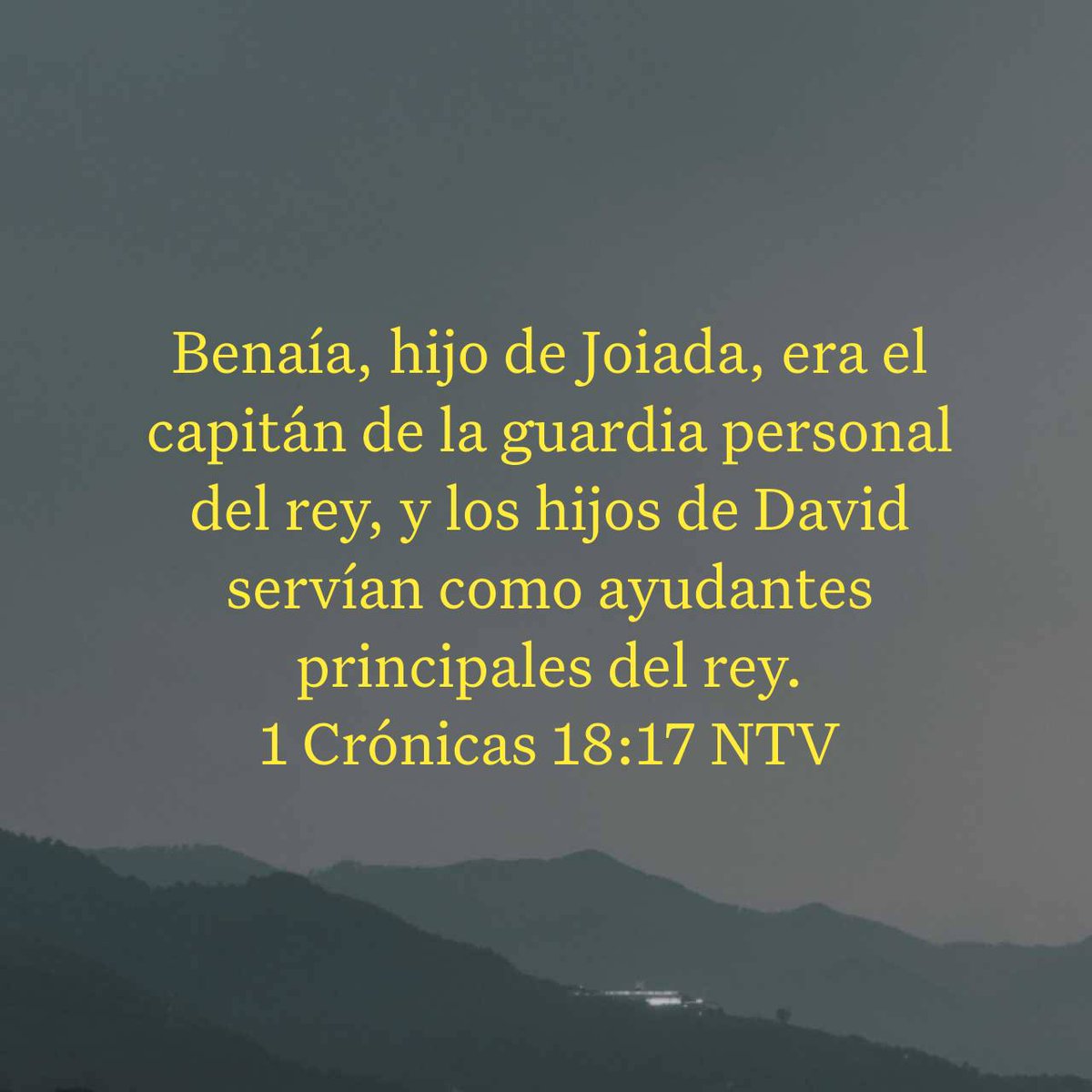 En 1 Crónicas 18 hay una lista de los oficiales y ayudantes de David; porque nadie puede liderar en soledad. Siempre es necesario el trabajo en equipo.
La colaboración y la sinergia hacen posible los avances y éxitos. Sin olvidar lo más importante: la bendición de Dios.
#rpsp