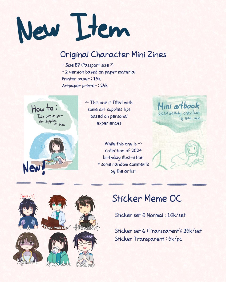 HimazuF's tweet photo. [PICK UP CATALOG FOR COMIPARA 6 and CF22]
(1/3)
So it's only partially the item are here (there's gonna more for CF22 later from @serraidaa )

Link for the po:
https://t.co/78RnhN4IAx

#comipara6catalogue #cf22catalogue https://t.co/BWLe7GV7Q9