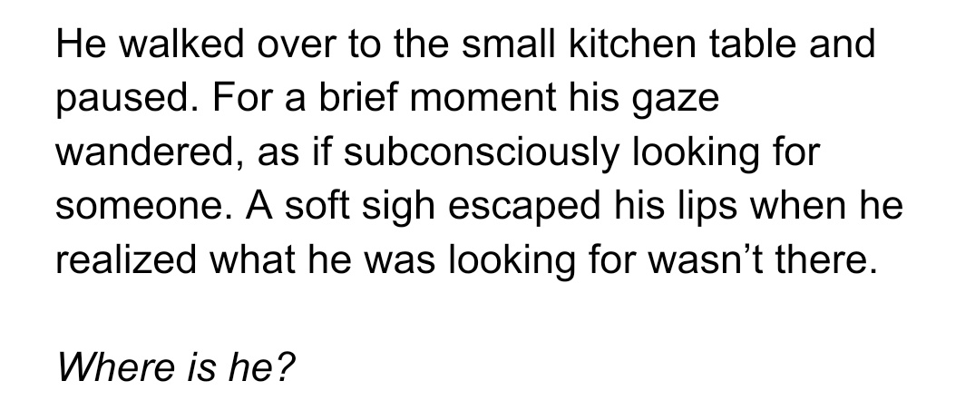 nabiwrtsnreads's tweet image. (into the  void): chapter three is out!
🔗: archiveofourown.org/works/82259976…