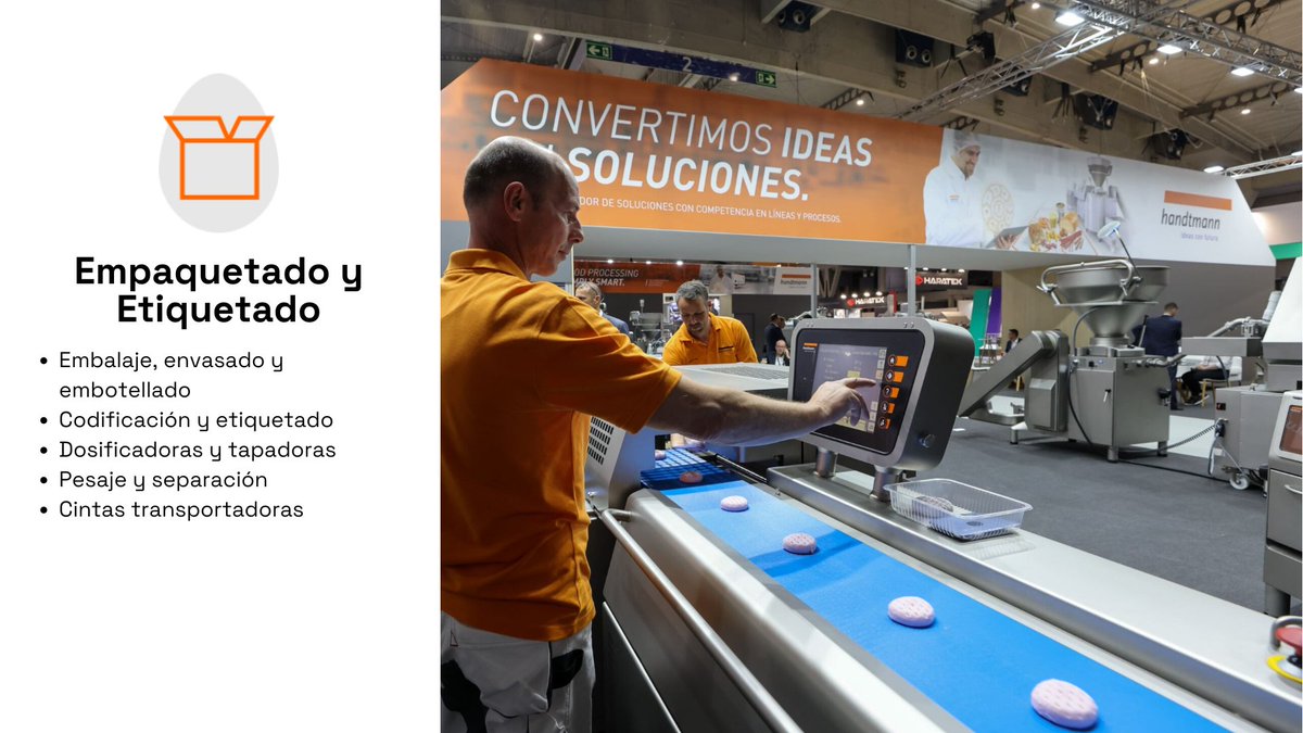 FoodtechBCN's tweet photo. En el área de #Empaquetado y #Etiquetado de @FoodTechBCN descubrirás soluciones de vanguardia para mejorar la producción. Más eficiencia, seguridad y competitividad. 📦 Conoce la innovación que está transformando el packaging.
https://t.co/aNvNKLDnyf https://t.co/VJp53ylKyl