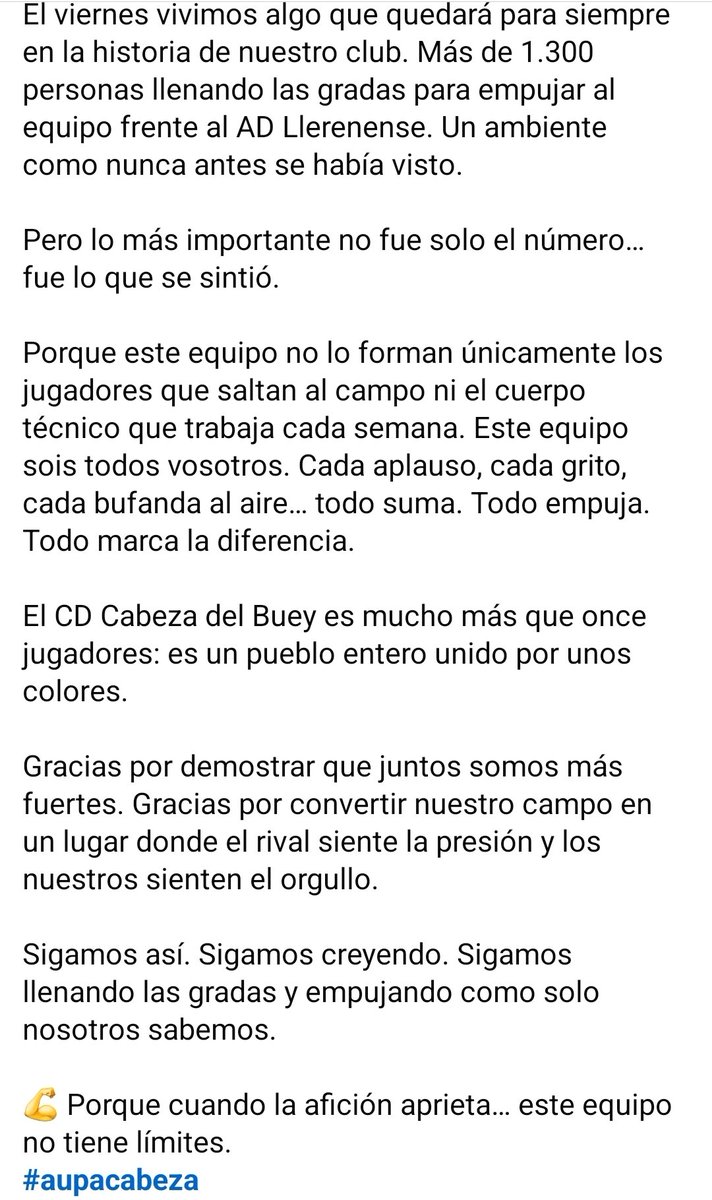 C.D. Cabeza del Buey tweet media