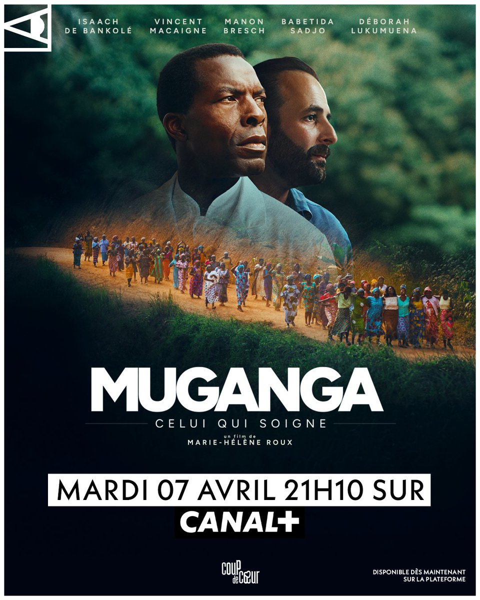 LAtelierDistrib's tweet photo. Inspiré du combat du médecin congolais et prix Nobel de la paix Denis Mukwege, le film est diffusé ce soir à 21h10 sur Canal+. 

Certifié « Coup de Coeur », le film est disponible dès maintenant sur la plateforme: https://t.co/pDyhfKhpkH

@canalplus @CanalplusCinema https://t.co/ADPDdSqOiD