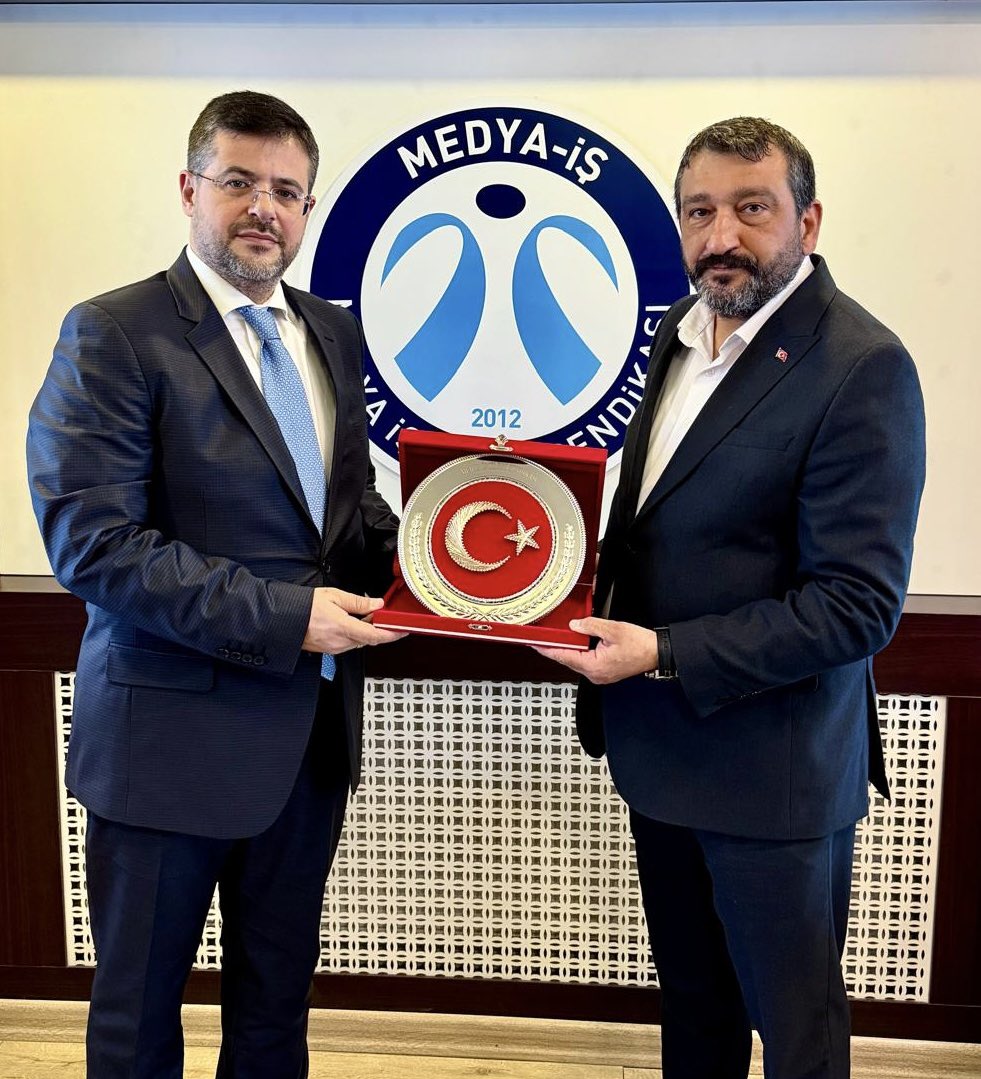 medyais's tweet photo. TRT Genel Müdür Yardımcısı Osman Bilgin (@OsmanBilgin11 ) ve beraberindeki yöneticiler, Genel Başkanımız Sezai Ballı ve Yönetim Kurulumuzu Genel Merkezimizde ziyaret etti. @TRTKurumsal https://t.co/suWtU2venY