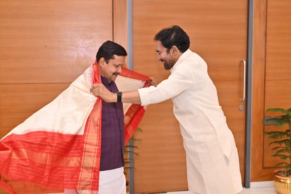 G Kishan Reddy tweet media