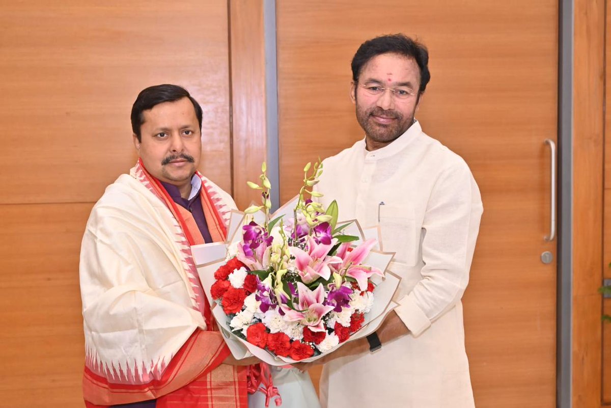 G Kishan Reddy tweet media